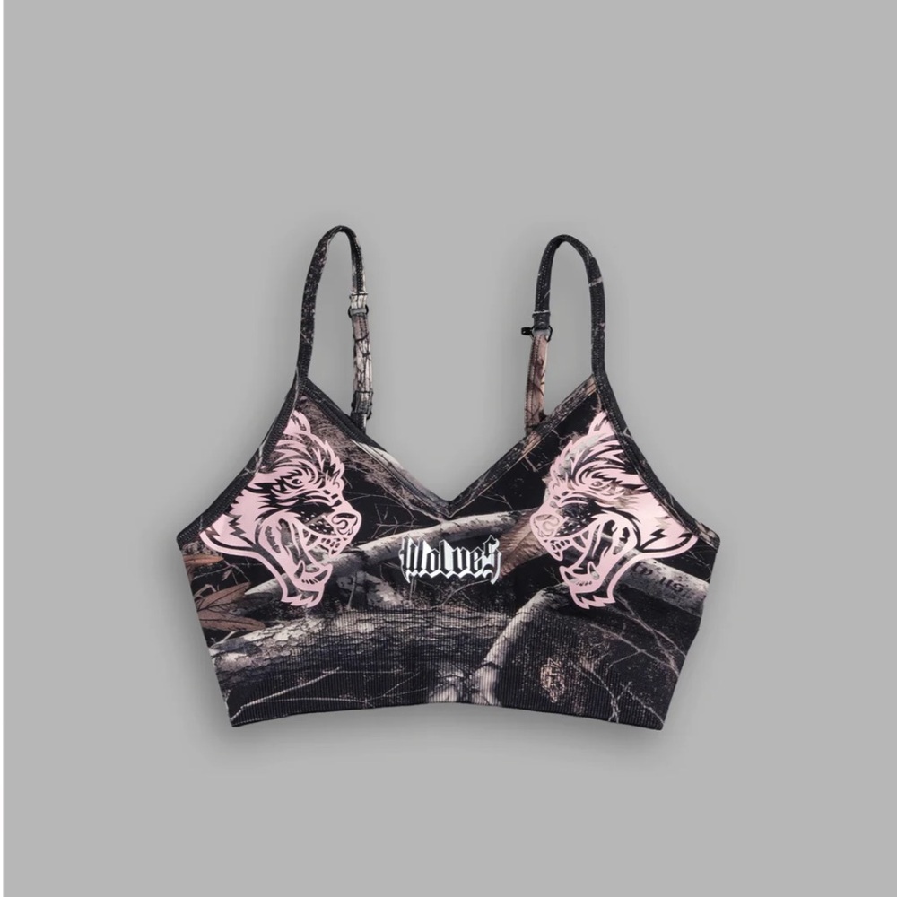 Darcsport Woodland Camo Sports Bra